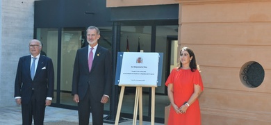 rey felipe inaugura embajada paraguay
