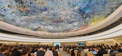 Plenario del Consejo de los Derechos Humanos en Ginebra