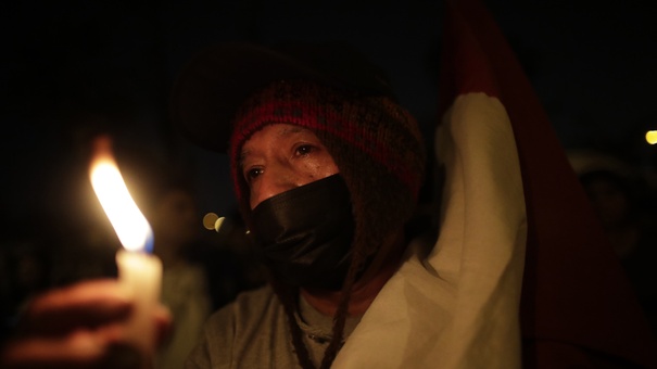 protestas en peru