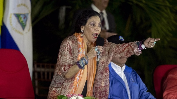 rosario murillo vicepresidenta de nicaragua