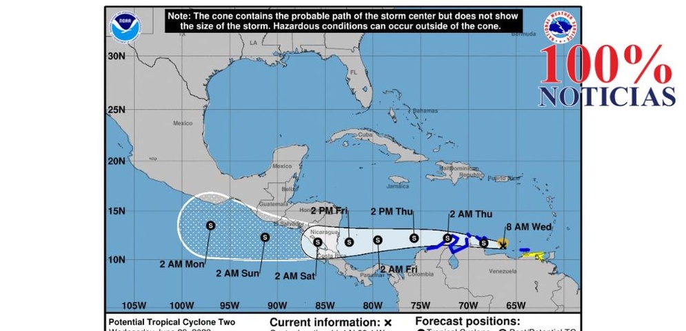 bonnie tormenta tropical nicaragua