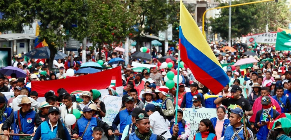 manifestaciones colombia gustavo petro