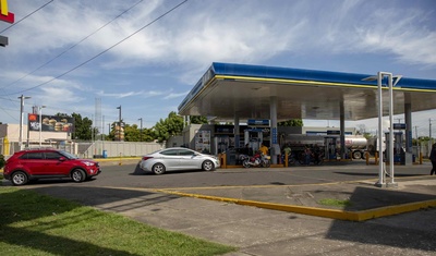 estacion de gasolina en managua