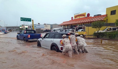 mexico nogales inundaciones tormeta inundaciones ahogados