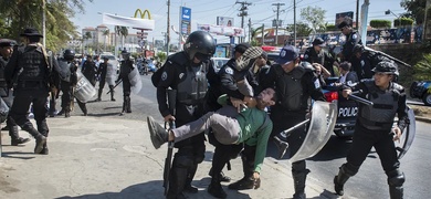 represión en nicaragua
