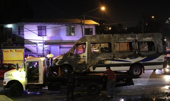 bus incendiado tijuana mexico