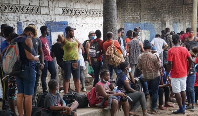 migrantes albergue tapachula mexico