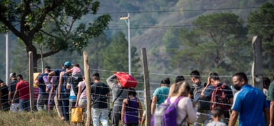 migrante venezolanos en transito por nicaragua