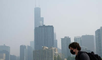 humo de incendios canada afectan washington chicago