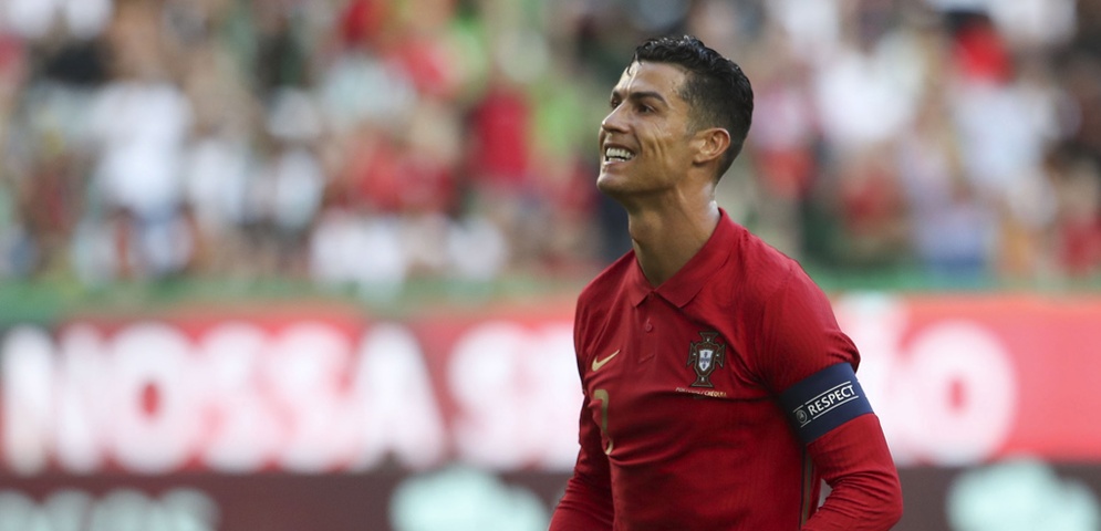 Cristiano Ronaldo Capitán de la Selección de Portugal.