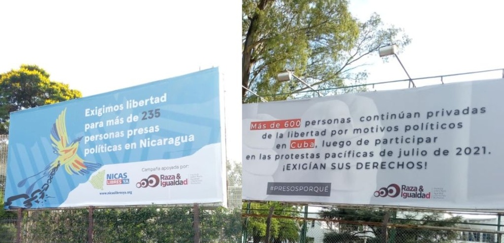 carteles presos politicos celac argentina