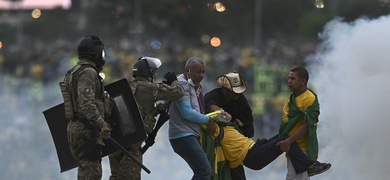 policias brasil enfrentamiento