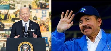 presidente Joe Biden y el mandatario Daniel Ortega