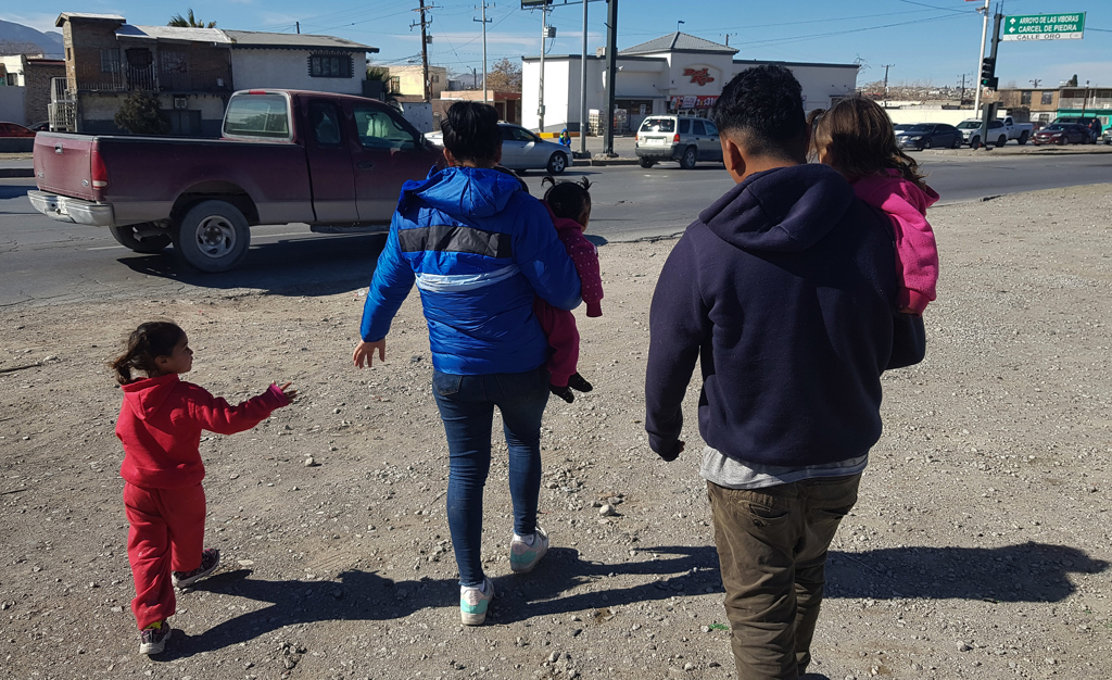 ninos migrantes en frontera mexico