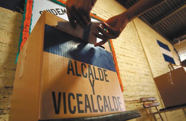 urna de votacion nicaragua