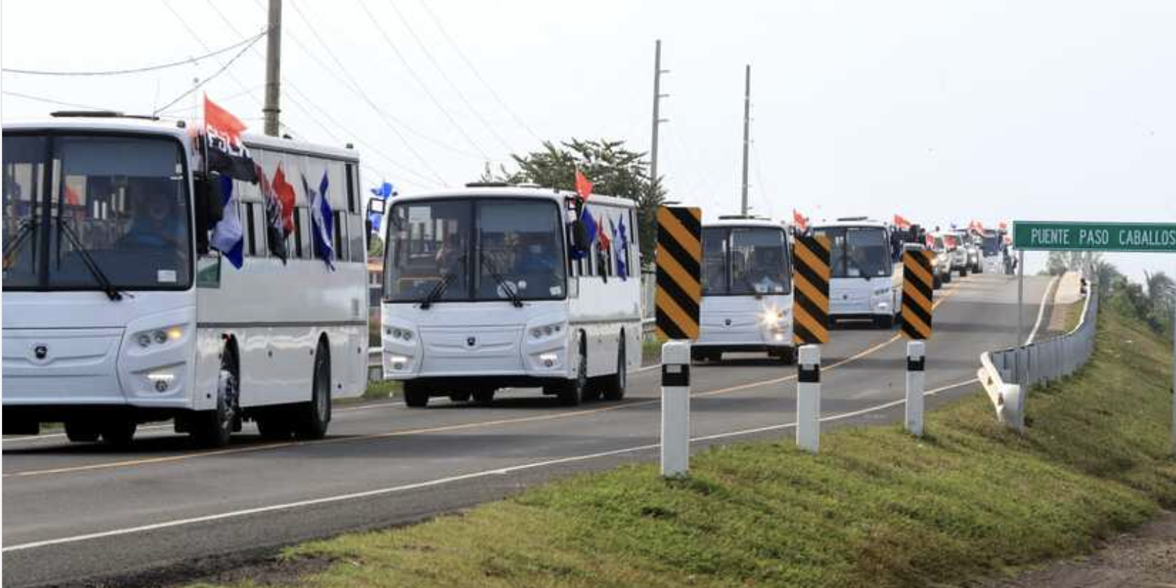 gobierno nicaragua compra autobuses rusos