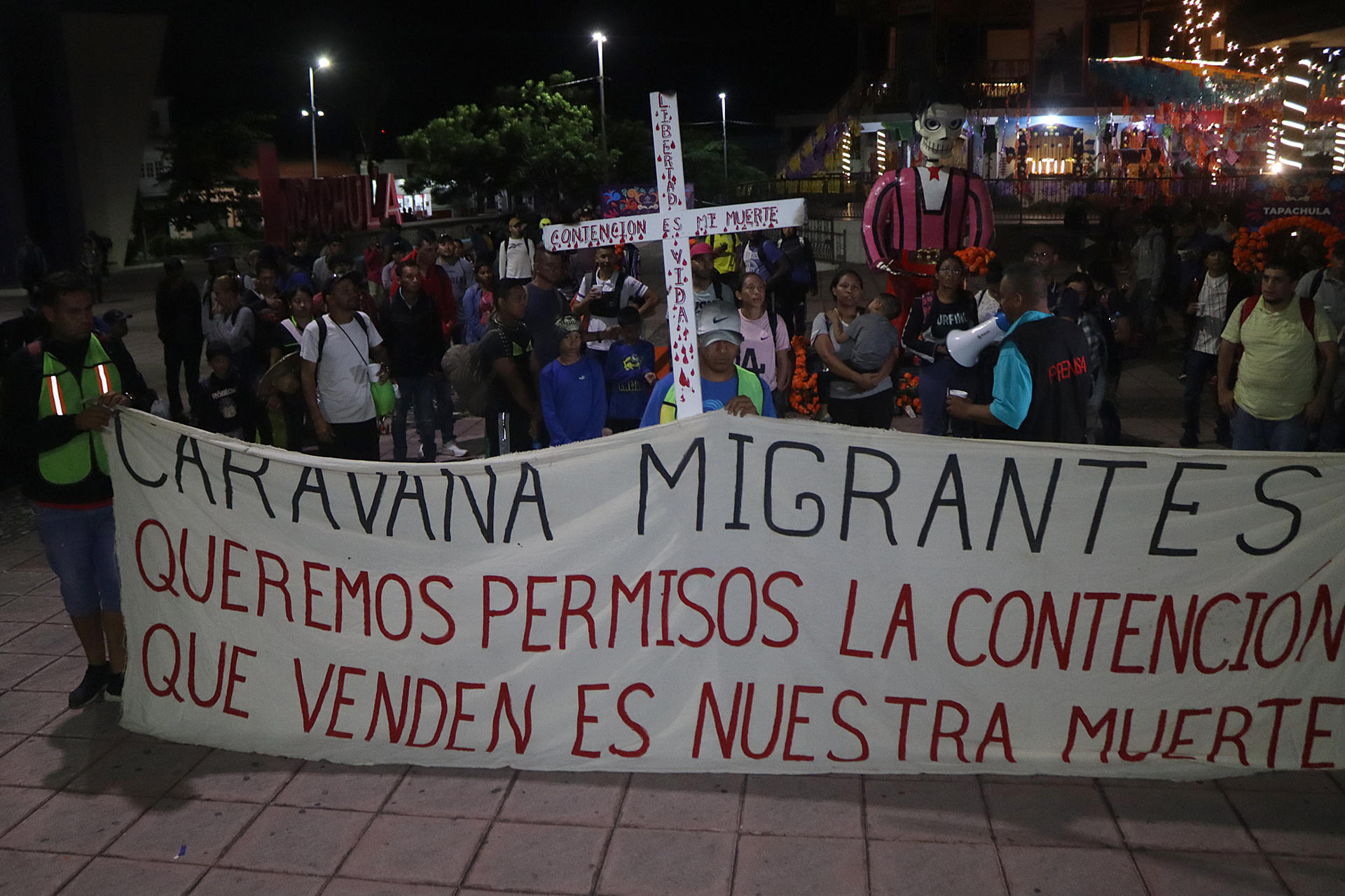 1 200 migrantes incluidos nicarag enses salen en caravana m s