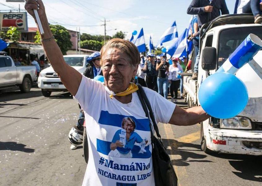 Muere doña Coquito la “abuelita vandálica” a los 84 años en Managua
