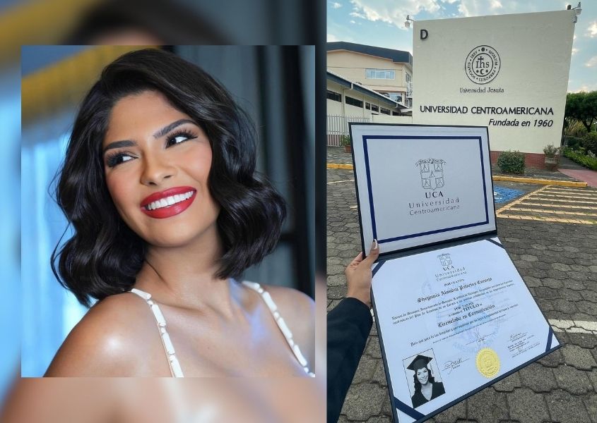 Miss Universo Sheynnis Palacios orgullosa de su formación jesuita en la confiscada UCA en Nicaragua