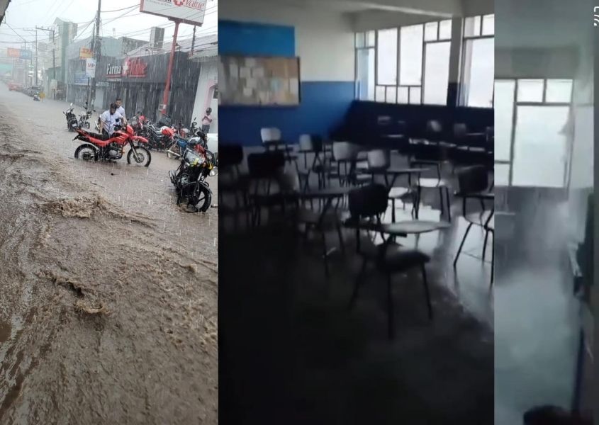 Lluvias dejan daños en 16 escuelas de Matagalpa, pronostican tormentas eléctricas en Nicaragua