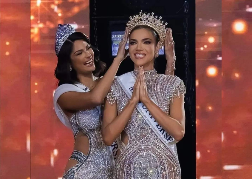 Miss Universo Sheynnis Palacios coronó a Miss Ecuador