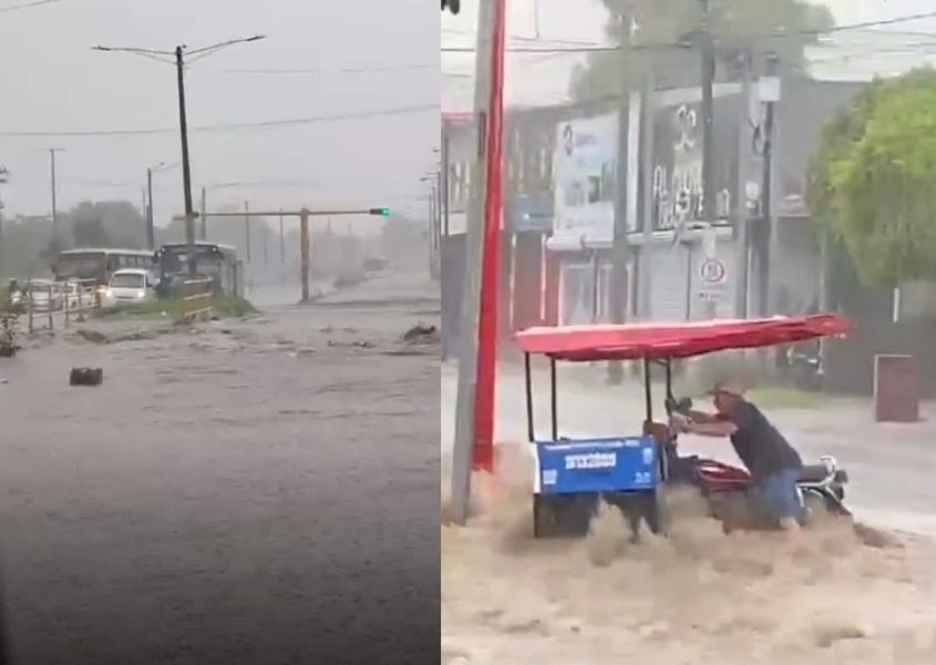 Managua colapsa producto de lluvias generadas por "vaguada monzónica"
