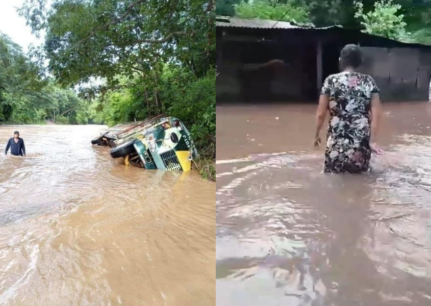 Lluvias provocan grandes inundaciones en Nicaragua, Costa Rica y Honduras