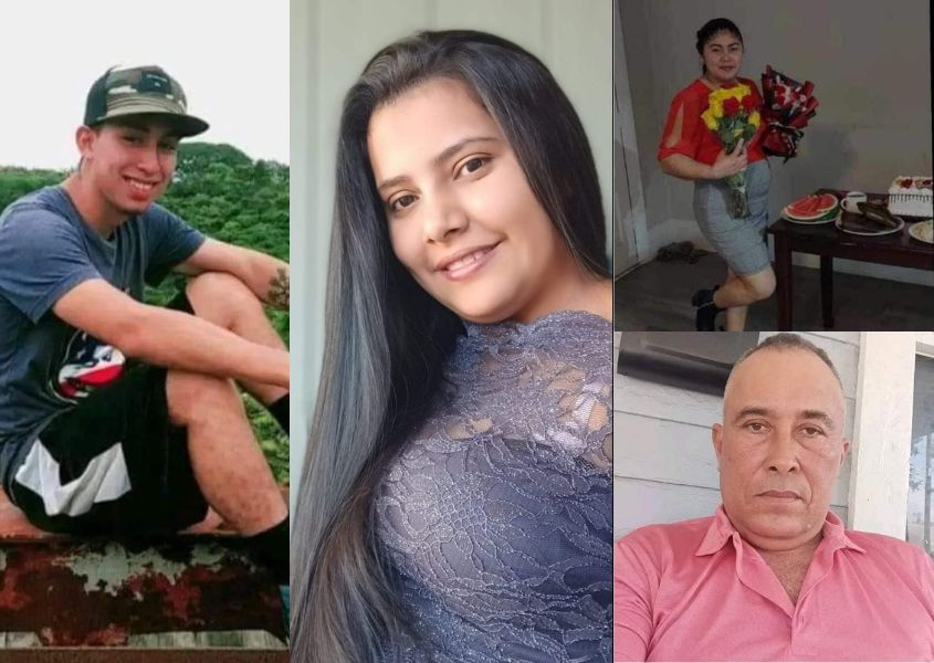 Cinco nicaragüenses fallecidos, tras brutal choque en el Condado de Fannin, Texas