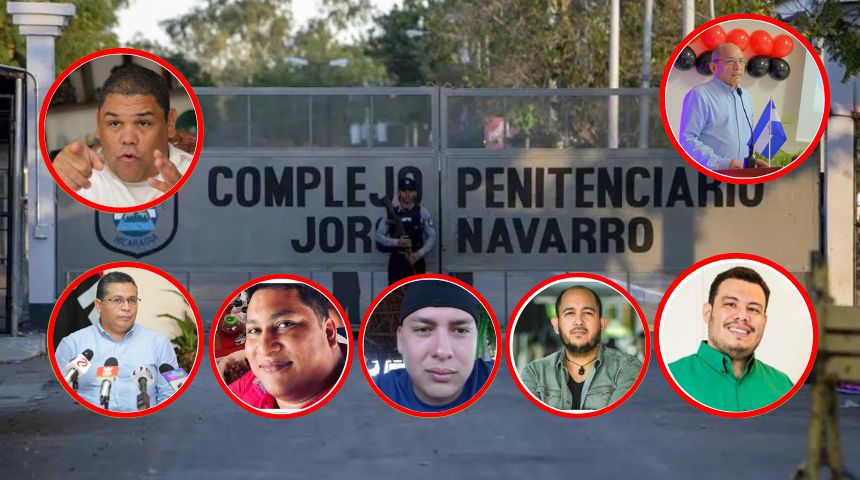 Víctor Boitano y 28 extrabajadores del Estado, presos en Galería 2 baja del penal de Tipitapa