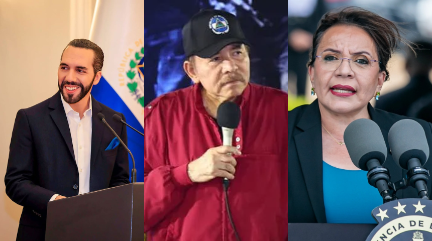 Honduras y El Salvador, los aleados de Ortega en Centroamérica