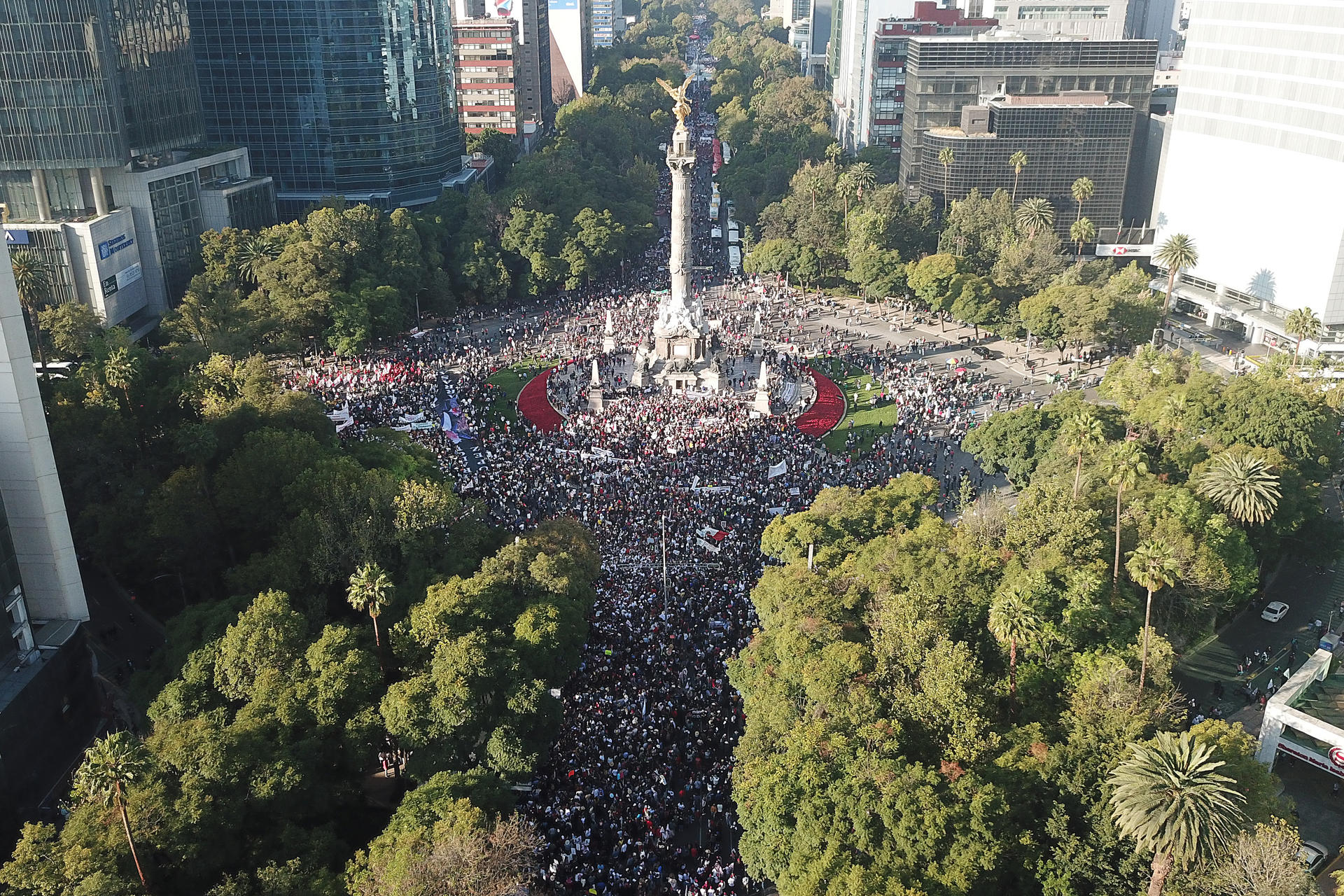 mexico marcha apoyo presidente lopez obrador