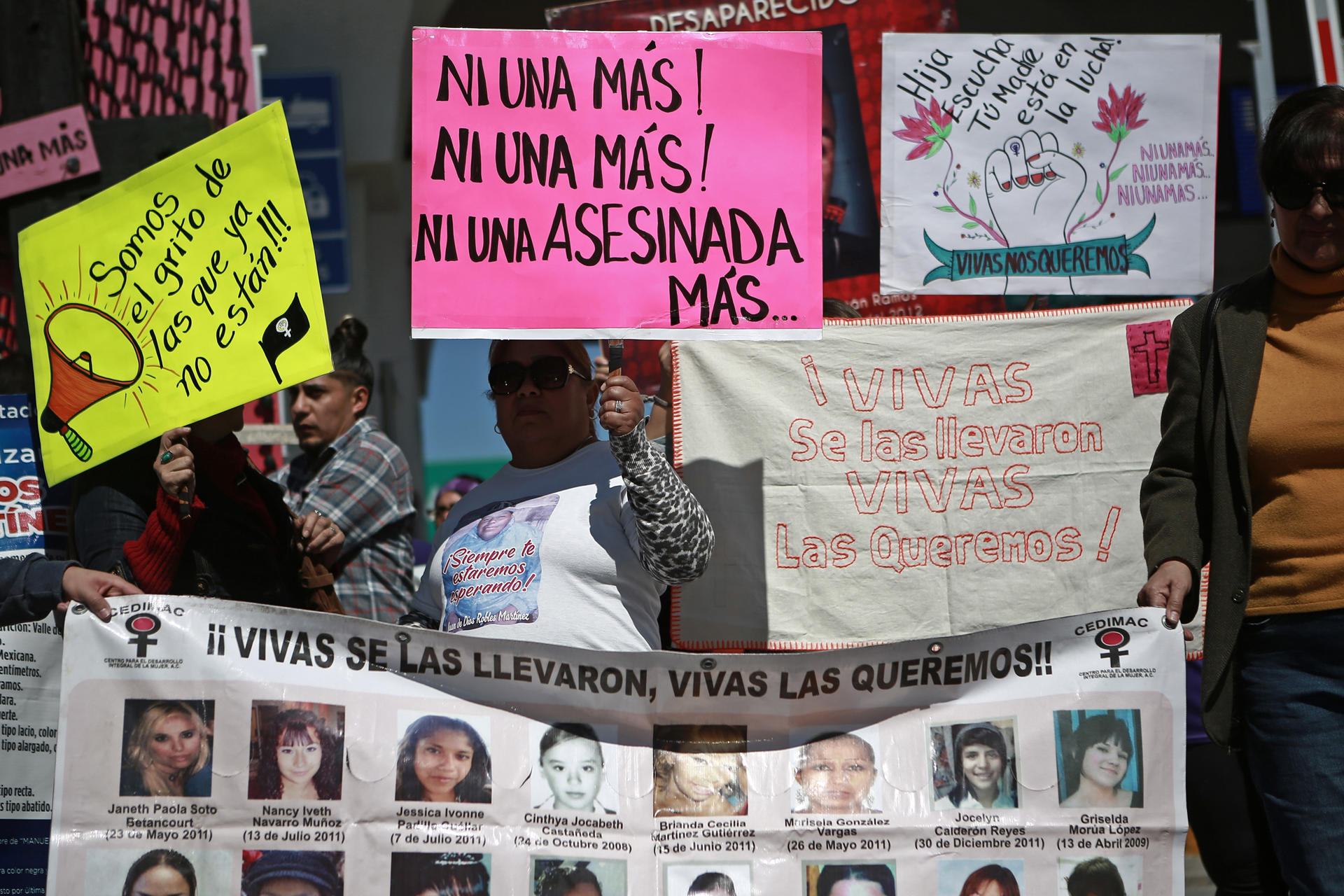 protestan feminicidios sin resolver mexico