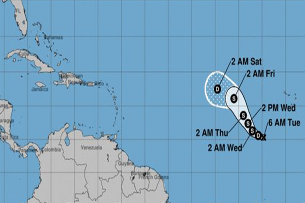 Tormenta Tropical Nadine