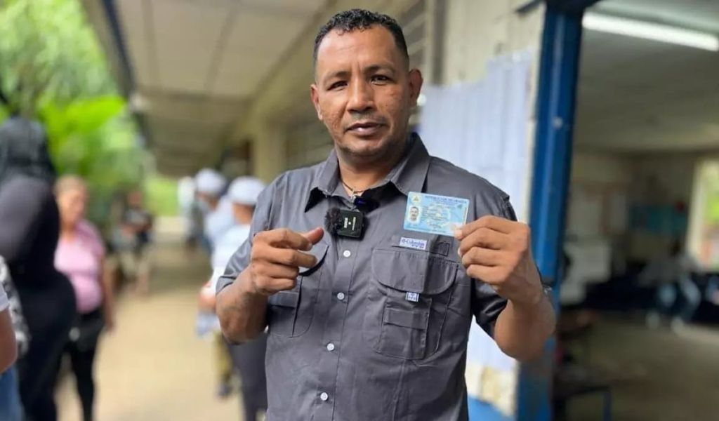 ricardo mayorga voto elecciones nicaragua