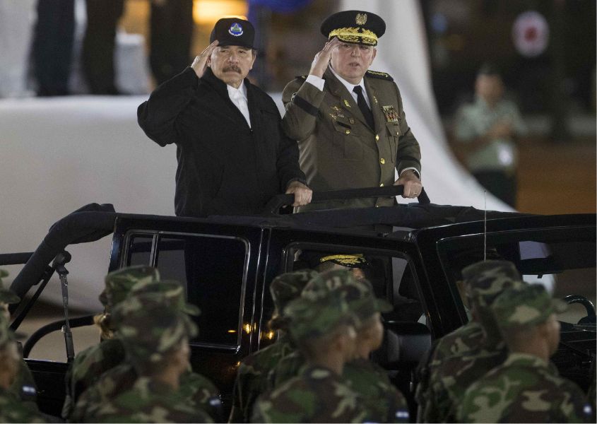 El Ejército de Nicaragua reemplaza al jefe de la Dirección de