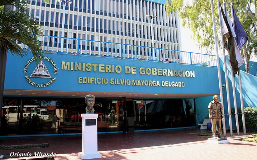 ministerio de gobernación nicaragua