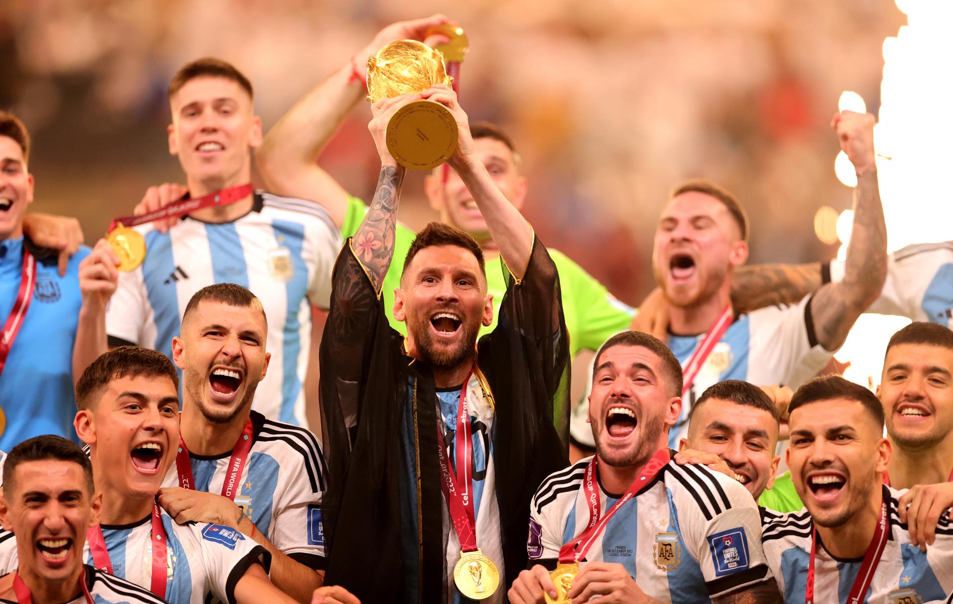 messi argentina ganan mundial futbol