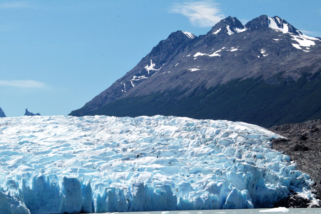 Glaciares amenazados por el calentamiento global.