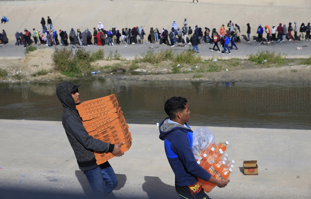 migrantes en frontera mexico eeuu