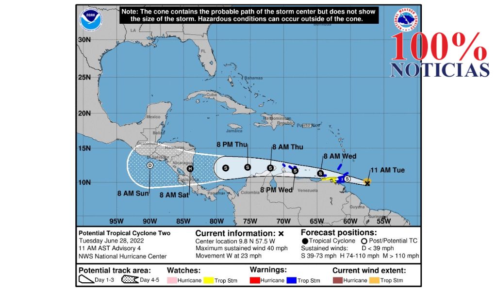 tormenta tropical bonnie huracanes nicaragua