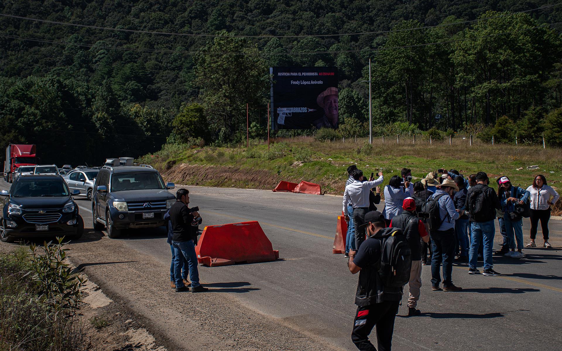 protestas asesinato periodista fredy lopez mexico