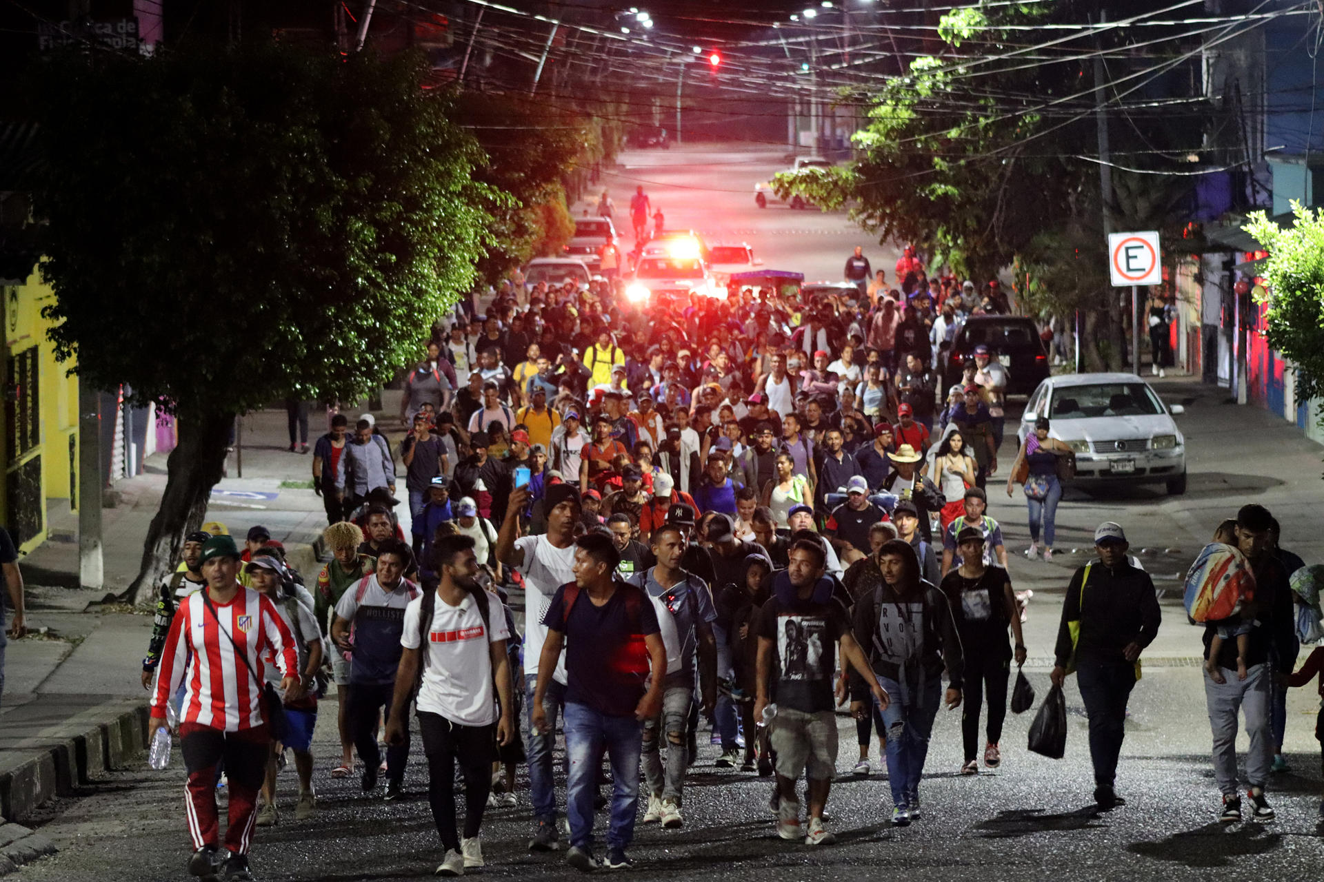 caravana migrantes centroamericanos hacia eeuu