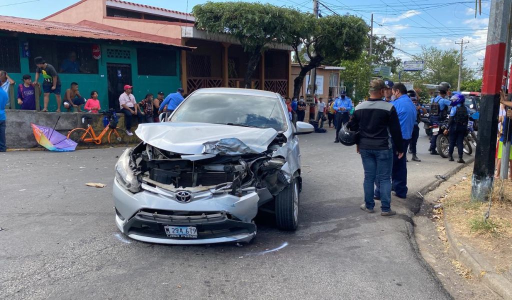 accidentes transito nicaragua policia nacional