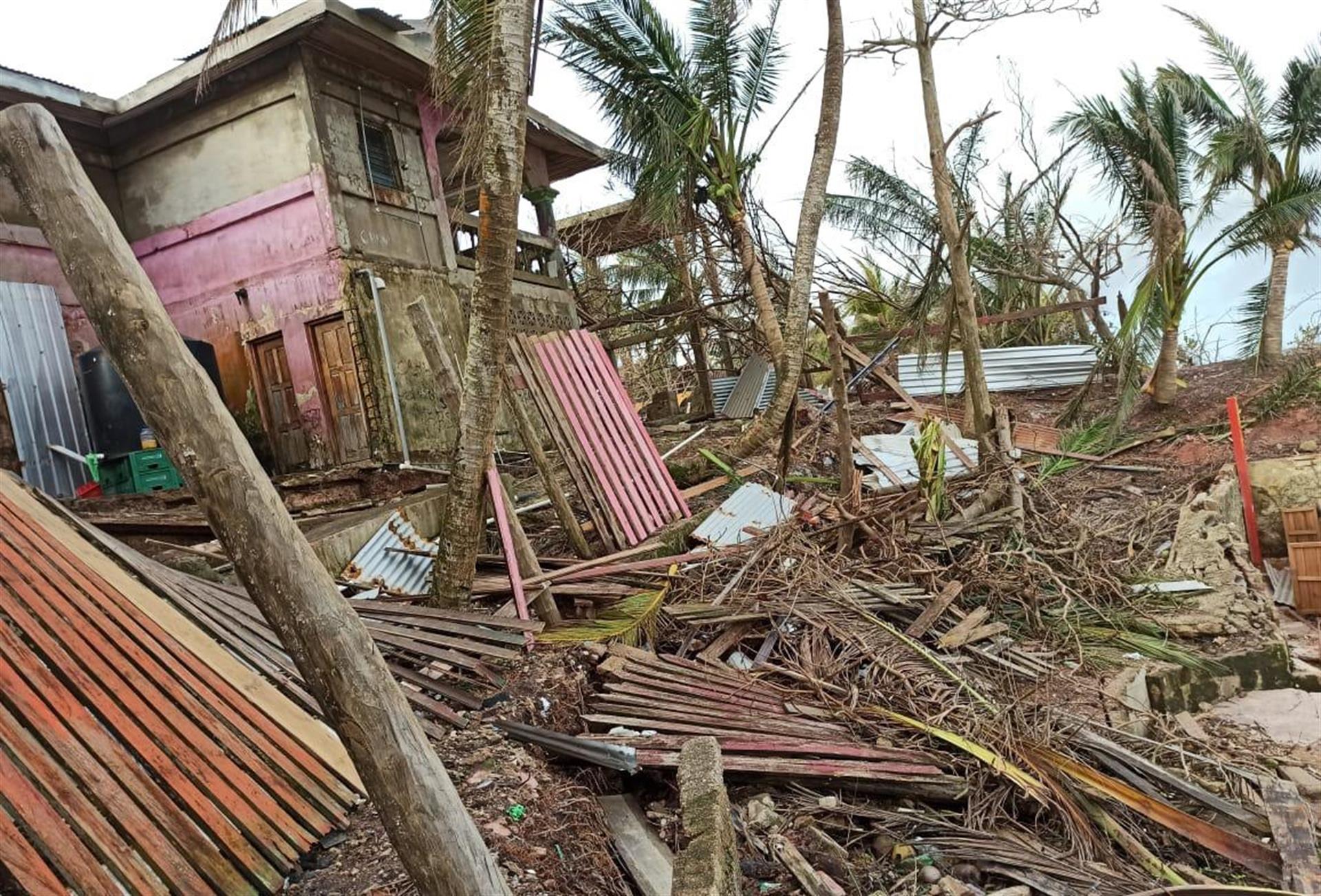 desastres huracan eta e iota en nicaragua
