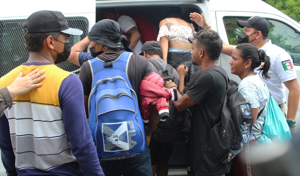 migrantes abandonados en mexico