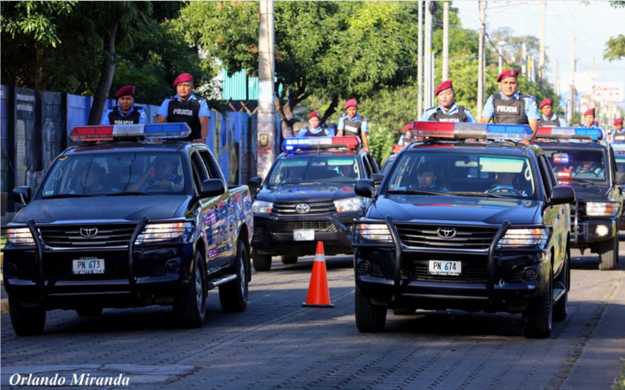 despliegue policial fiestas ano nuevo nicaragua