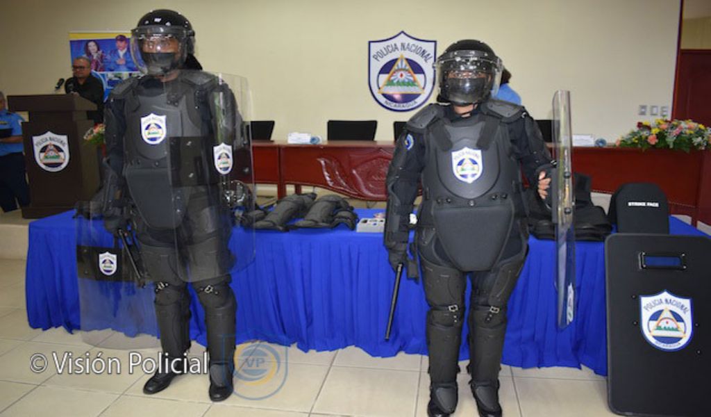 china dona equipos a policia nicaragua
