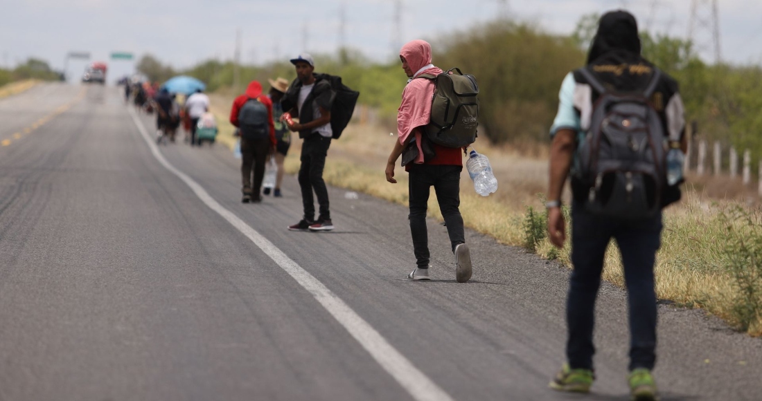migrantes llegan a eeuu