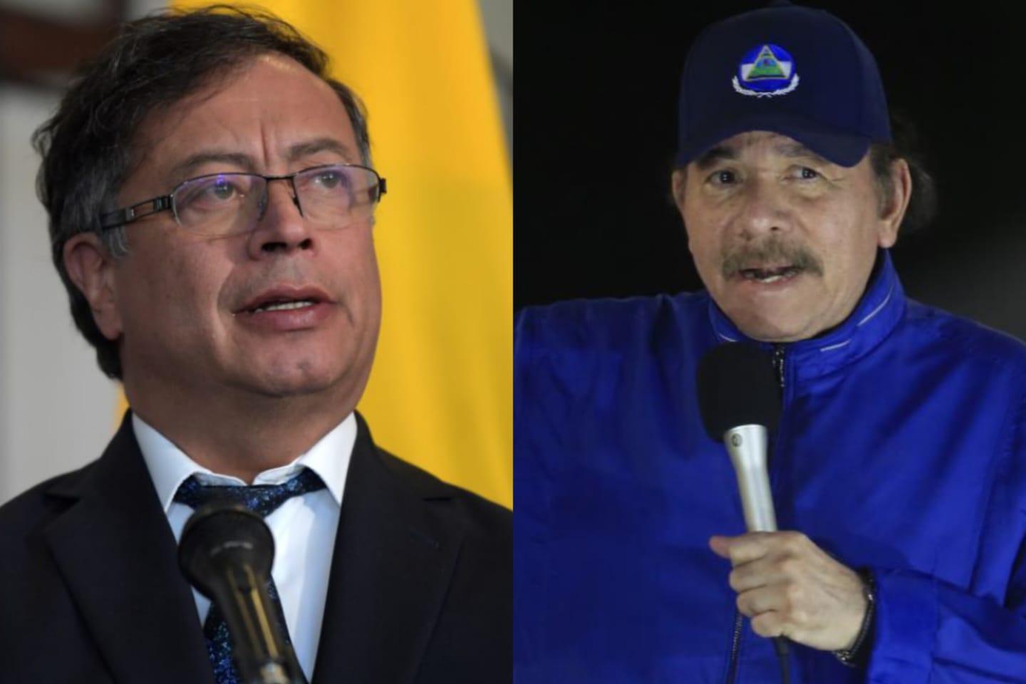 presidente de colombia y de nicaragua