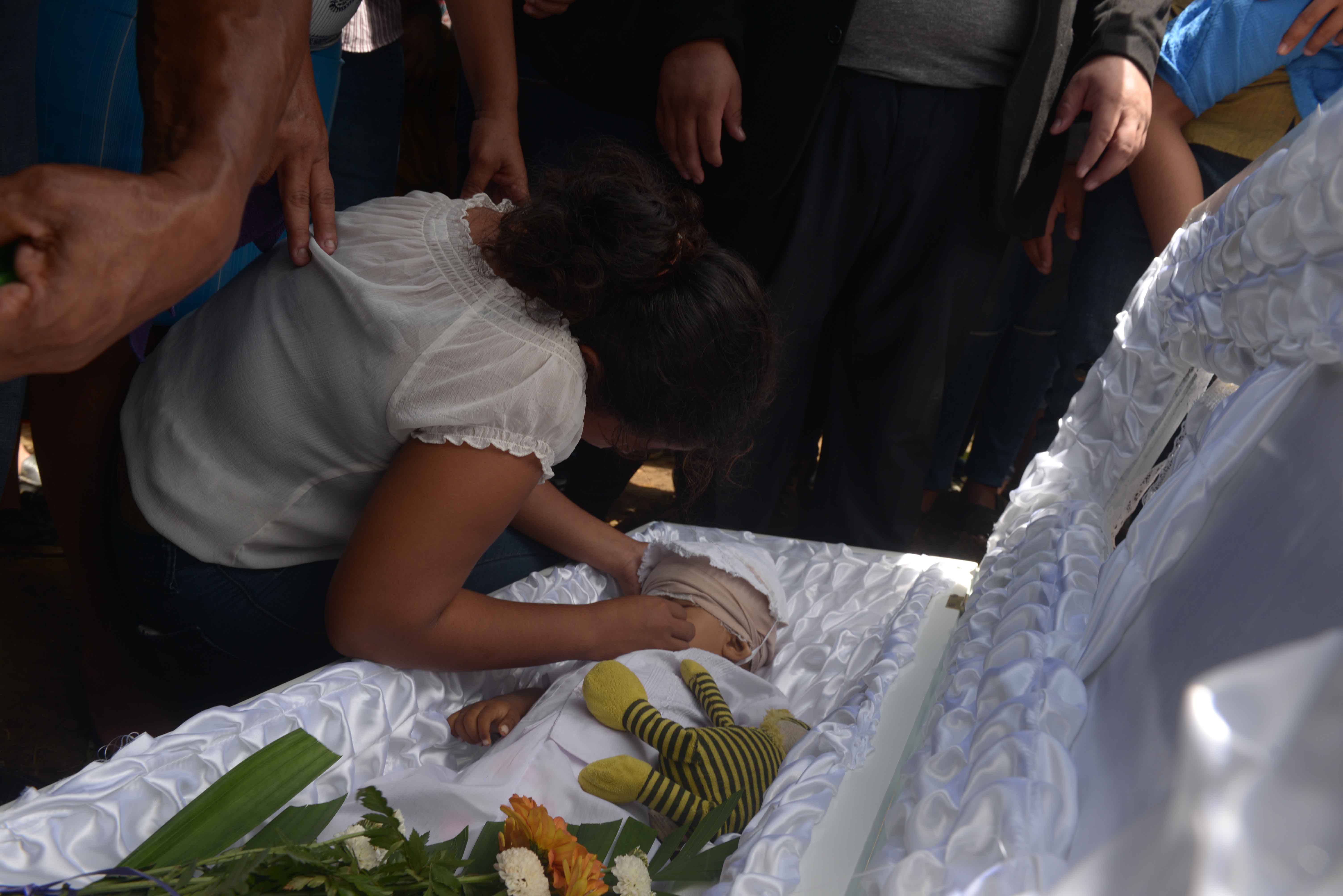 El bebé Teyler Lorío falleció de un disparo en su cabeza, causado por policías y paramilitares del Gobierno. Foto: Roberto Fonseca